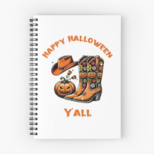 Item preview, Happy Halloween Y'All Cowgirl Halloween designed and sold by R&BApparel.