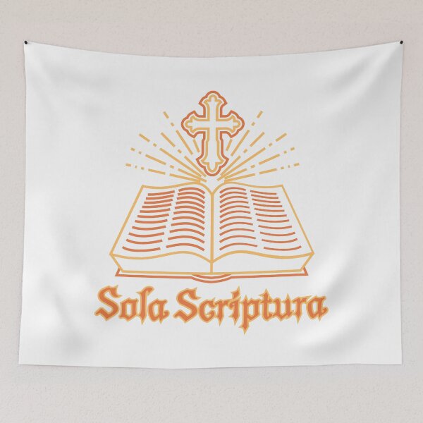 Item preview,  Sola Scriptura, Scripture Alone, bible verse designed and sold by MoriaStore.