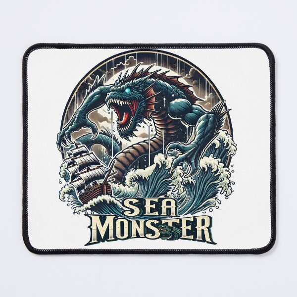 Item preview, Fierce Sea Dragon Monster designed and sold by JonelleTshirts.