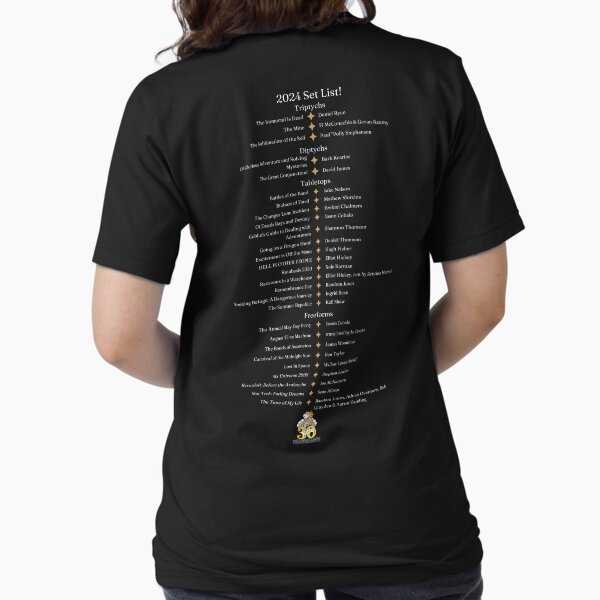 Item preview, Phenomenon 2024 Game List (white text) designed and sold by PhenoStore.