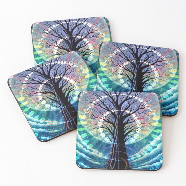 Item preview, Tie Dye Redwood Tree rainbow chakra nature lover designed and sold by AuroraXGreen.