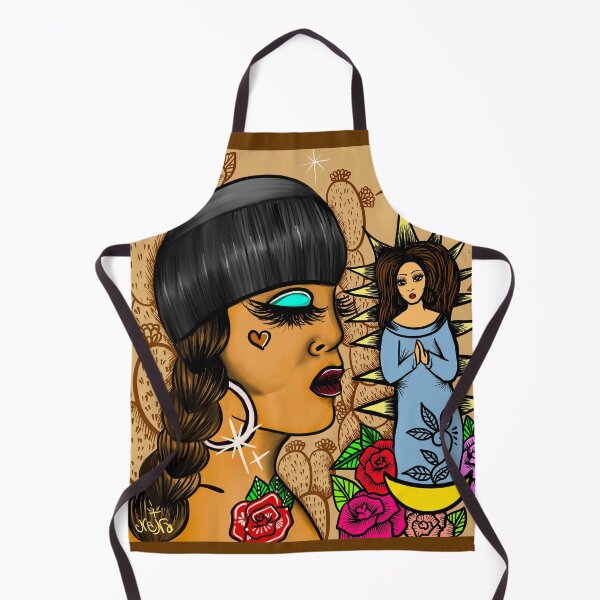 Item preview, La Morena Y Su Virgencita designed and sold by Madeline Alvizo Ramirez Studios .