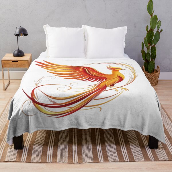 Item preview, A bird with a golden body and red feathers designed and sold by PWDigitalArt.