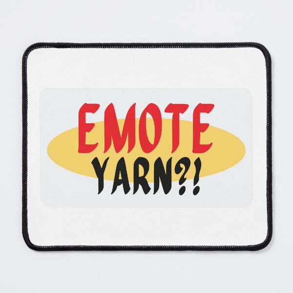 Item preview, Emote Yarn?! designed and sold by Local Folk.
