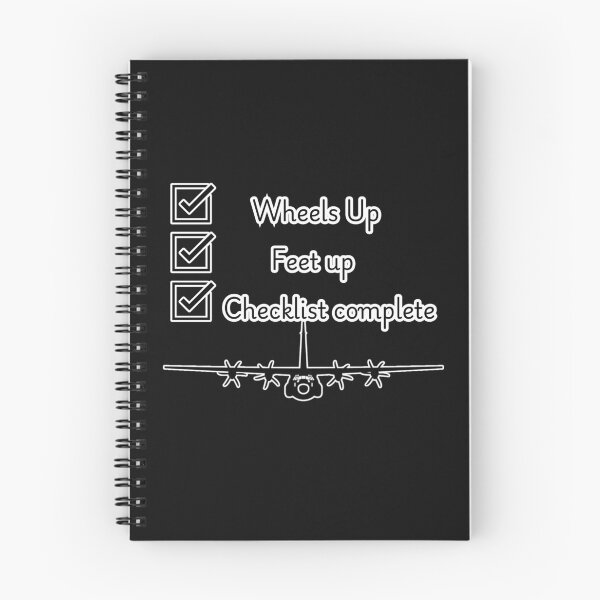 Item preview, C-130J "Wheels Up Checklist"  designed and sold by RQS-Loadmaster.