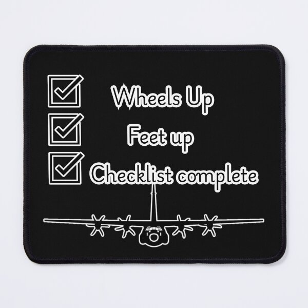 Item preview, C-130J "Wheels Up Checklist"  designed and sold by RQS-Loadmaster.
