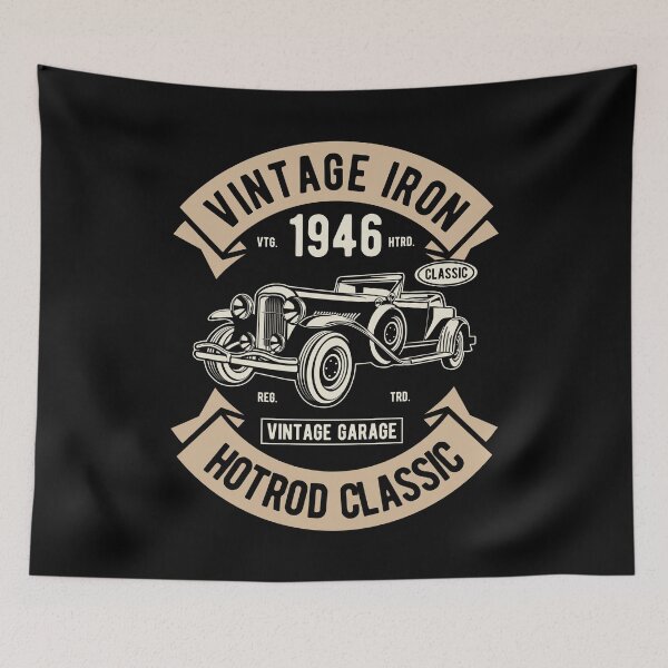 Item preview, Vintage Iron 1946 Hotrod Classic designed and sold by mesrorigu.