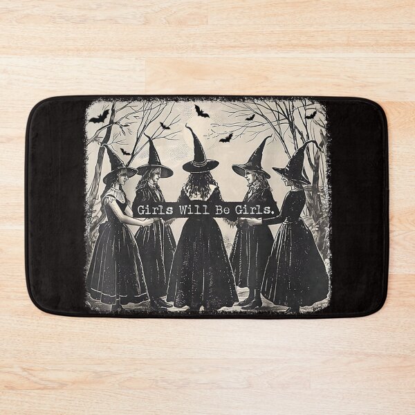 Item preview, Girl Will Be Girl, Funny Witch, Witchy Vibes designed and sold by MythicMosaics.