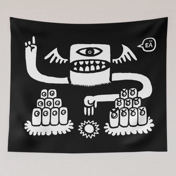 Item preview, Eru Ilúvatar gives Being to the Vision of the Ainur designed and sold by TehStr4ngeOnes.