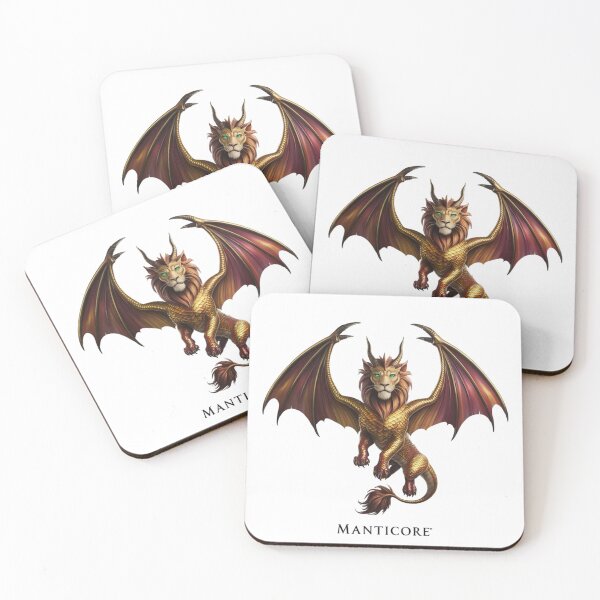 Item preview, A dragon with a lion's head and a gold body designed and sold by PWDigitalArt.