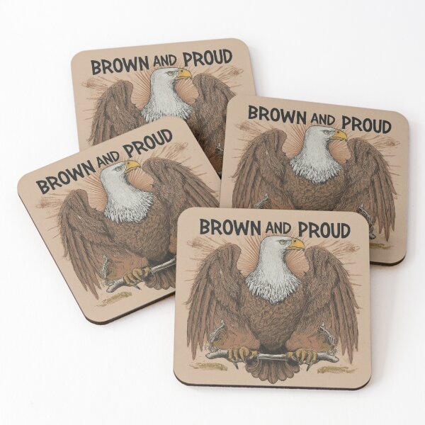 Item preview, brown and proud  designed and sold by Leo digital art.