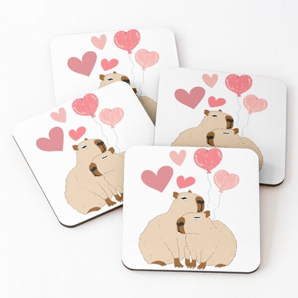 Item preview, Lovely Capybaras Lover Couples Gift For Her For Him designed and sold by CCKimShop.