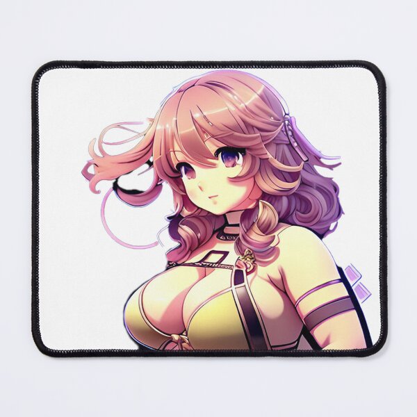Item preview, Anime Girl with Pink Hair and Big Eyes  designed and sold by KnottyToons.