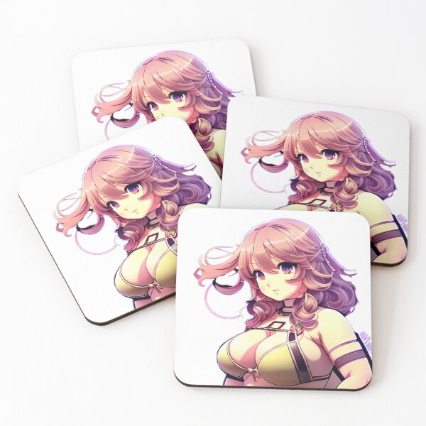 Item preview, Anime Girl with Pink Hair and Big Eyes  designed and sold by KnottyToons.