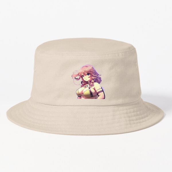 Artikel-Vorschau von Anime-Mädchen mit rosa Haaren und großen Augen, designt und verkauft von KnottyToons.