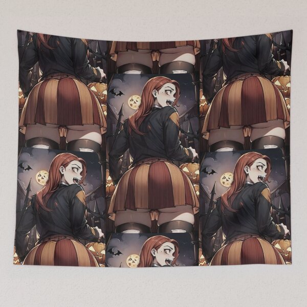 Item preview, Angry Fanged Vampire Redhead designed and sold by KillerCrafts.