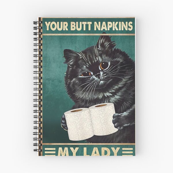 Item preview, Your Butt Napkins Fat Cat Poster designed and sold by hisole j.