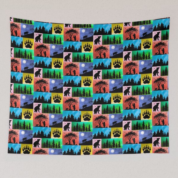 Item preview, Vibrant Bear Pop-Art designed and sold by Fredster1966.