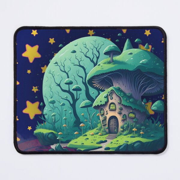 Item preview, Fantasy Mushroom Fairy Cabin designed and sold by ReeReeDesigns.
