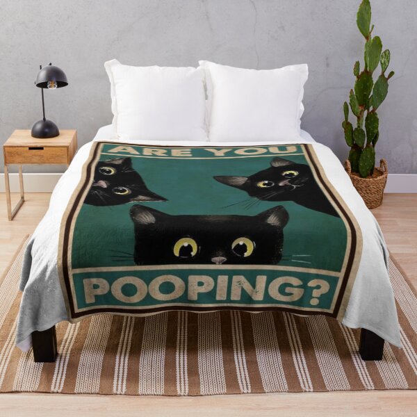 Item preview, Are You Pooping Three Baby Cat Poster designed and sold by hisole j.