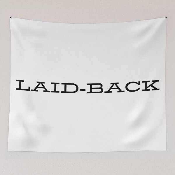 Item preview, Laid-back Word Text Minimalist Classic designed and sold by SEVENPRINTS.