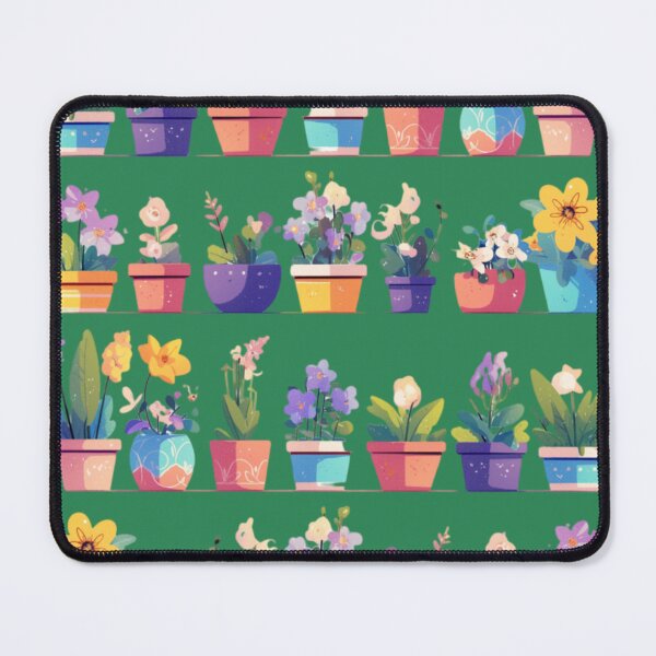 Item preview, Blooming Harmony in Colorful Pots designed and sold by emilykang.