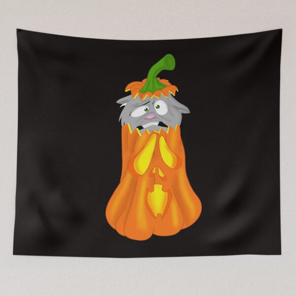 Item preview, Halloween Pumpkin and Cat  designed and sold by TheEndDesign.