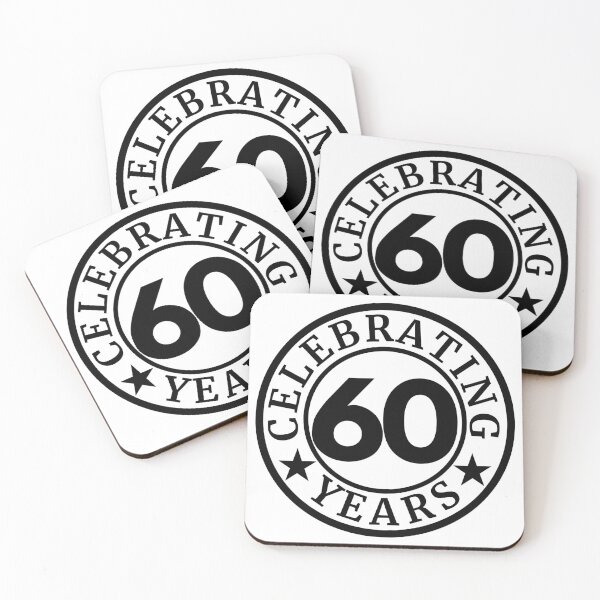 Item preview, 60th Birthday - Celebrating 60 Years Anniversary Milestone designed and sold by highflycrafts.