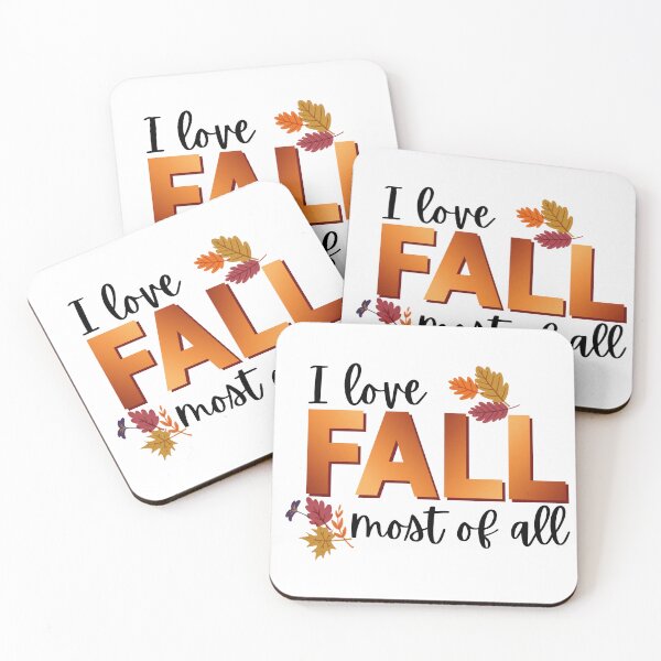 Item preview, I Love Fall most of all designed and sold by Pinkstardust222.