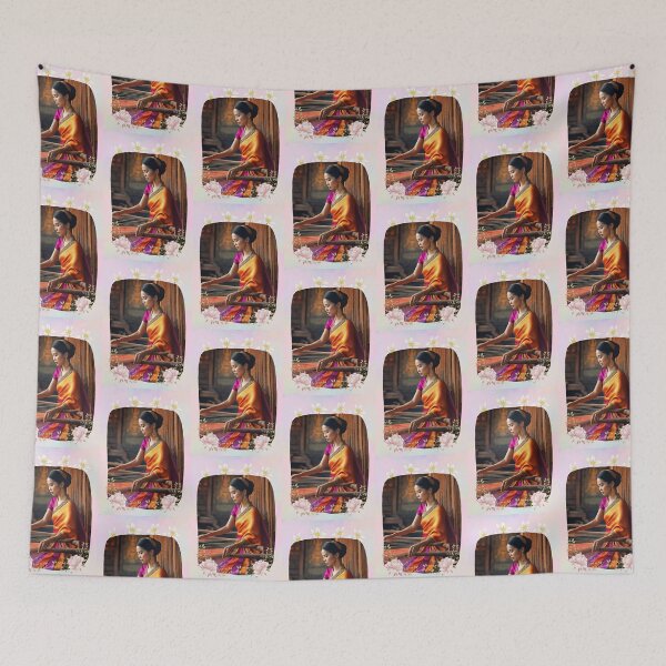 Item preview,  "Tho pha Mhai"  The art of Thai silk. designed and sold by Tonphiarts.