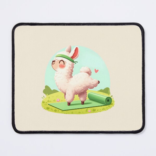 Item preview, Llama Namaste Sticker Yoga With Llamas Yoga Pose Kawaii Llama Gift for Yoga Instructor Yogi designed and sold by Gay-Koala.