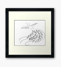 whirling Framed Print