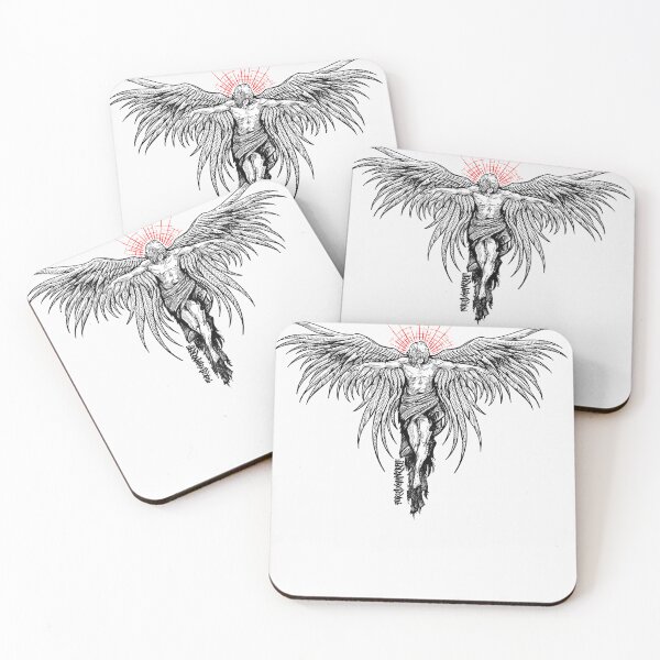 Item preview, angel in line art designed and sold by UrielCalavera.