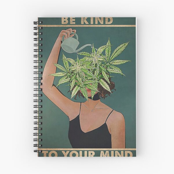 Item preview, Be Kind To Your Mind Head Cannabis Poster designed and sold by hisole j.