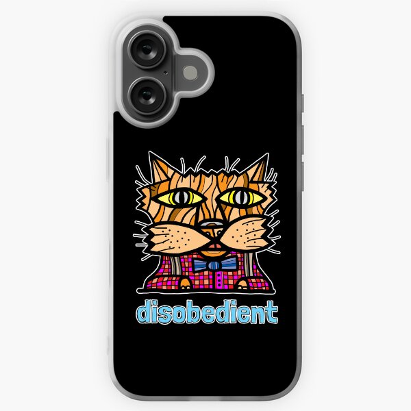 "disobedient" iPhone Soft Case