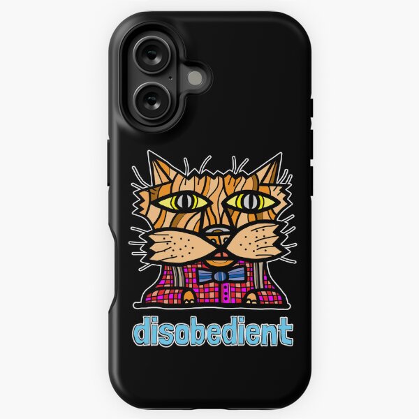 "disobedient" iPhone Tough Case