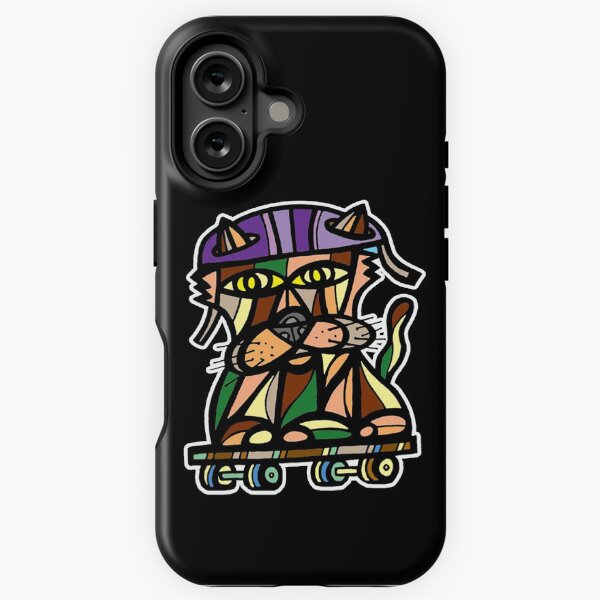 "Skater Kat" iPhone Tough Case