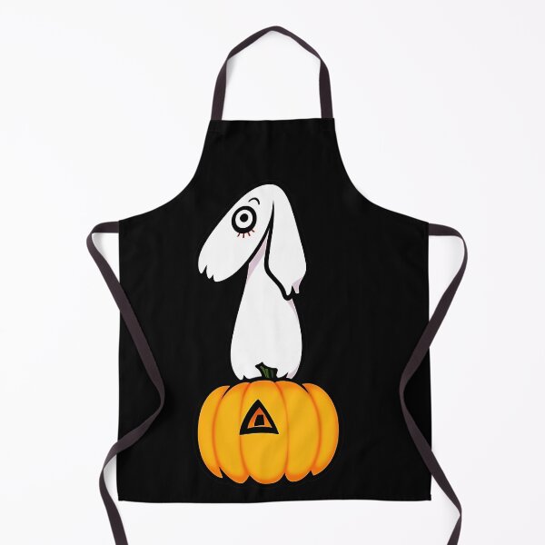 Item preview, WitMeme's Ghost Pup on Pumpkin designed and sold by WitMeme.