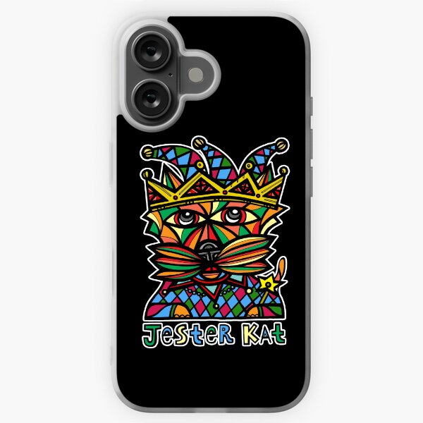 "Jester Kat" iPhone Soft Case