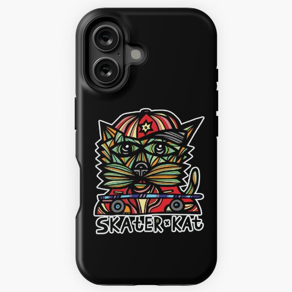 "Skater Kat" iPhone Tough Case