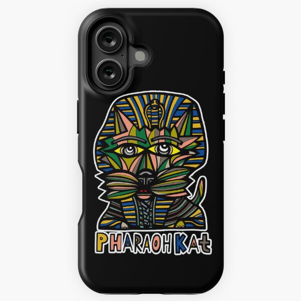 "Pharaoh Kat" iPhone Tough Case