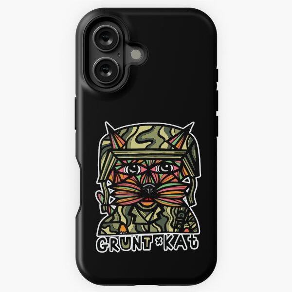 "Grunt Kat" iPhone Tough Case