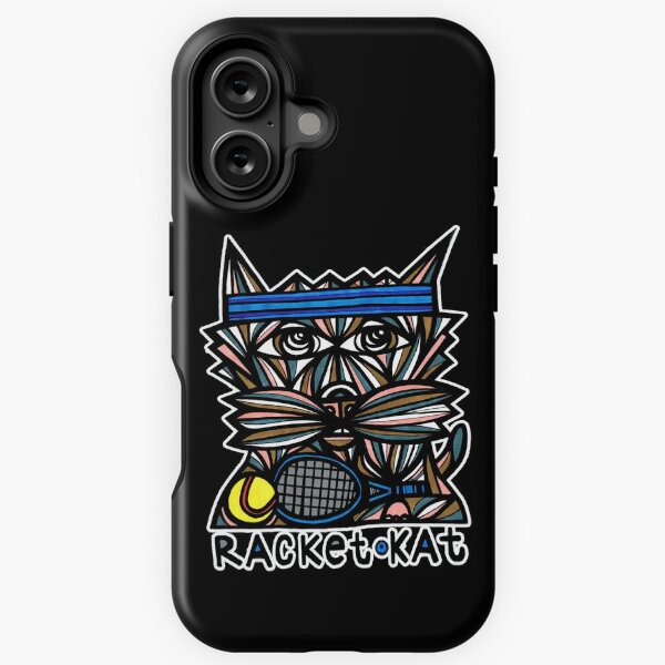 "Racket Kat" iPhone Tough Magsafe Case