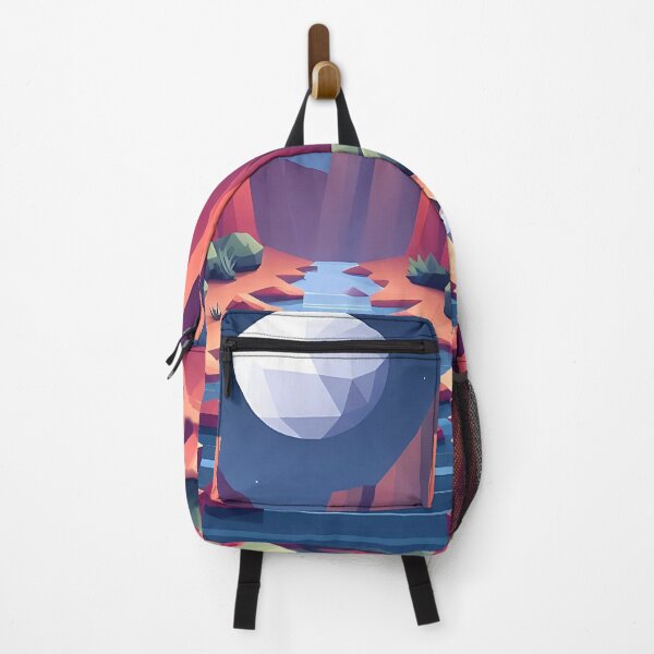 Item preview, a rugged canyon with cacti and coyote designed and sold by bernhagen.