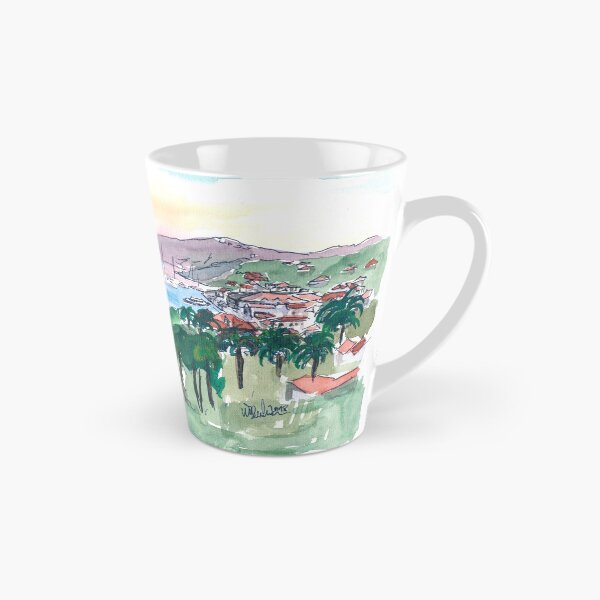 Item preview, St. Barts Caribbean Watercolor Painting designed and sold by artshop77.
