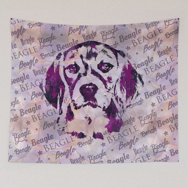 Item preview, Beagle dog digital art designed and sold by k9printart.