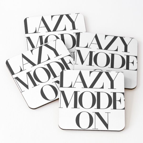 Item preview, Lazy Mode: ON" – Funny T-Shirt | Perfect for Relaxed Vibes & Chill Days designed and sold by T010.