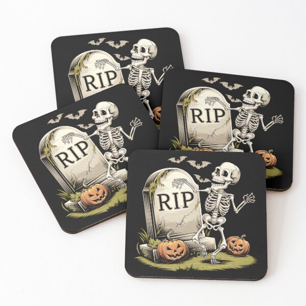 Item preview, Dancing Skeleton with Gravestone designed and sold by zarshirts.