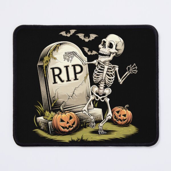 Item preview, Dancing Skeleton with Gravestone designed and sold by zarshirts.
