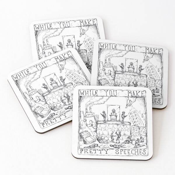Item preview, Like Spinning Plates - Illustrated Lyrics  designed and sold by bangart.
